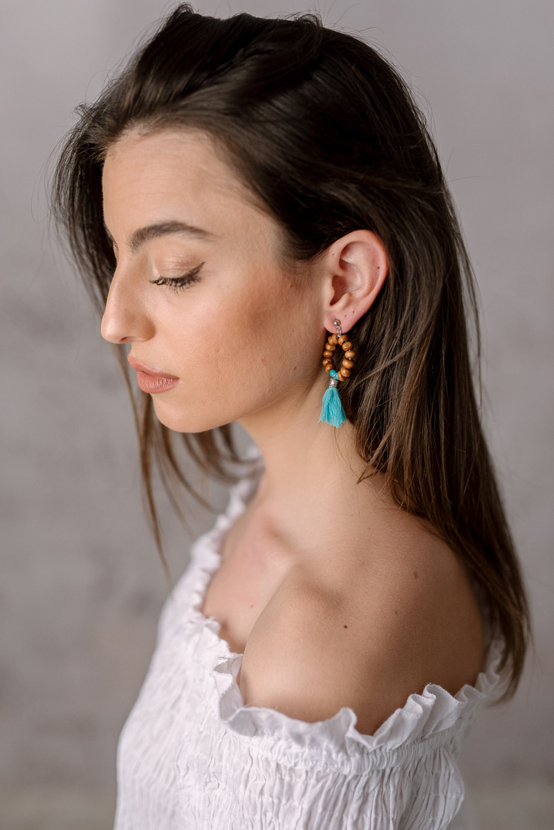 boho Lula Natura earrings